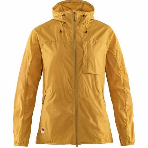 Fjallraven High Coast Túrakabát Hungary - Sárga Kabát Sárga SQI243789